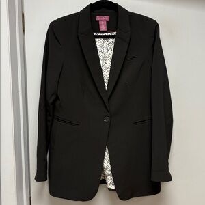 The Savile Row Co. London Tailored Black Blazer – Women’s Size L